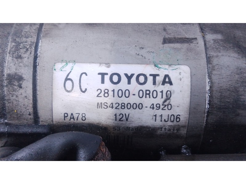 Recambio de motor arranque para lexus is ii (_e2_) 220d (ale20) referencia OEM IAM   