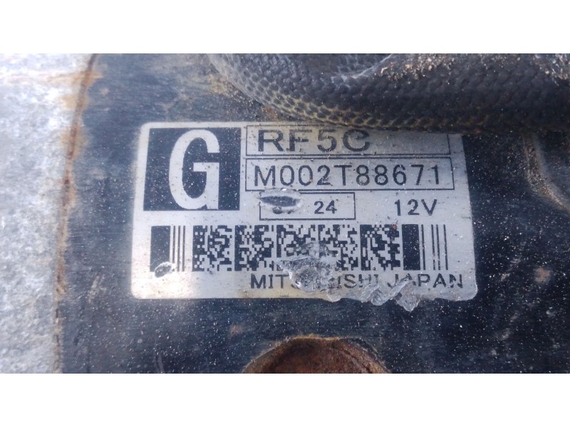 Recambio de motor arranque para mazda 6 hatchback (gh) 2.0 mzr-cd (gh14) referencia OEM IAM M002T88671 RF5C 