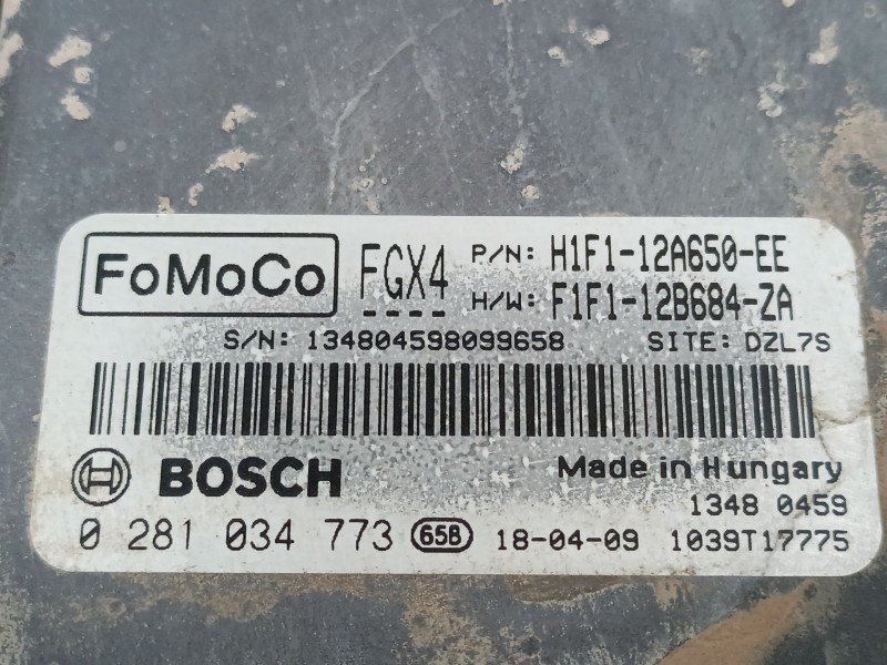 Recambio de centralita motor uce para ford focus iii 1.5 tdci referencia OEM IAM   