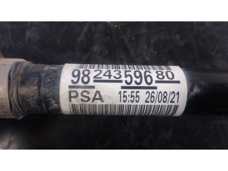 Recambio de transmision delantera derecha para peugeot 2008 ii (ud_, us_, uy_, uj_, ur_, uc_) 1.5 bluehdi 110 (udyhsk) referenci