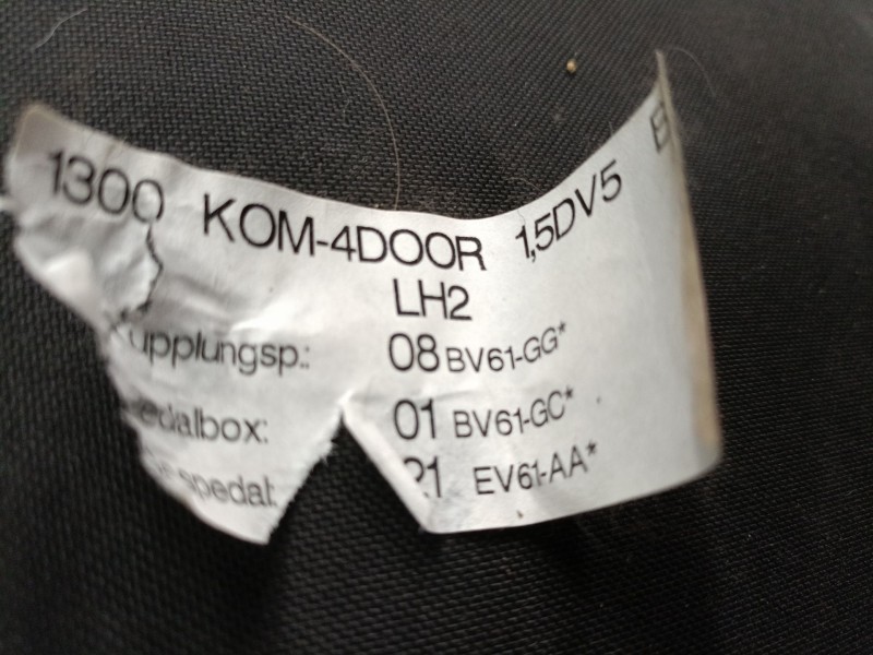 Recambio de pedal acelerador para ford focus iii turnier 1.5 tdci referencia OEM IAM 08BV61GG  