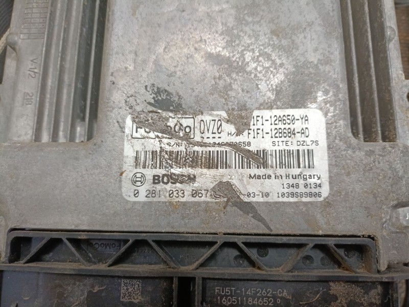 Recambio de centralita motor uce para ford focus iii turnier 1.5 tdci referencia OEM IAM F1F112B684AD 0281033067 