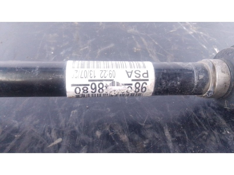 Recambio de transmision delantera derecha para citroën c4 cactus 1.5 bluehdi 100 referencia OEM IAM 9801048680  P1-B7-12