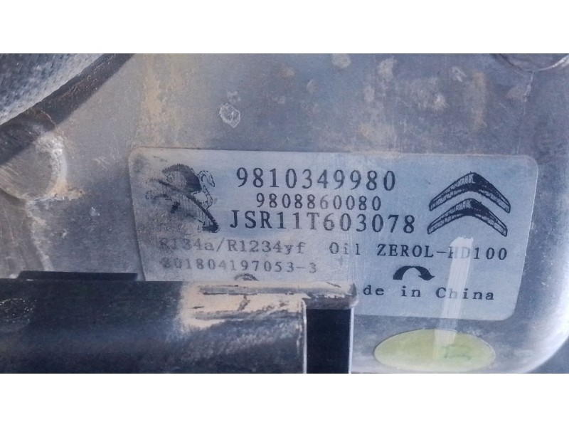 Recambio de compresor aire acondicionado para citroën c3 iii (sx) 1.2 vti 82 referencia OEM IAM   