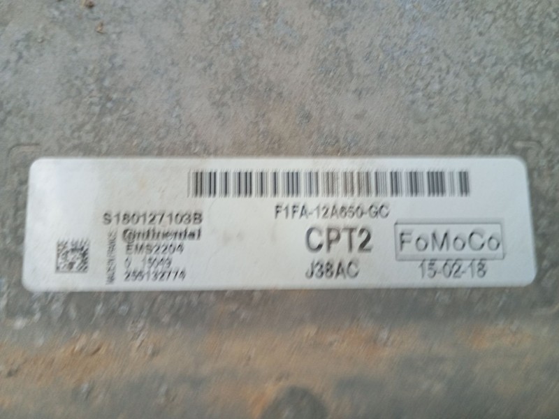 Recambio de centralita motor uce para ford focus iii turnier 1.6 ti referencia OEM IAM F1FA12A650GC  