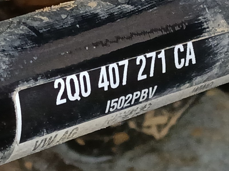 Recambio de transmision delantera izquierda para volkswagen t-cross (c11, d31) 1.0 tsi referencia OEM IAM   