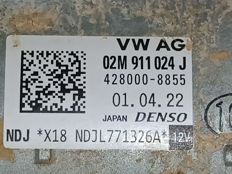 Recambio de motor arranque para volkswagen t-cross (c11, d31) 1.0 tsi referencia OEM IAM 02M911024J 4280008855 