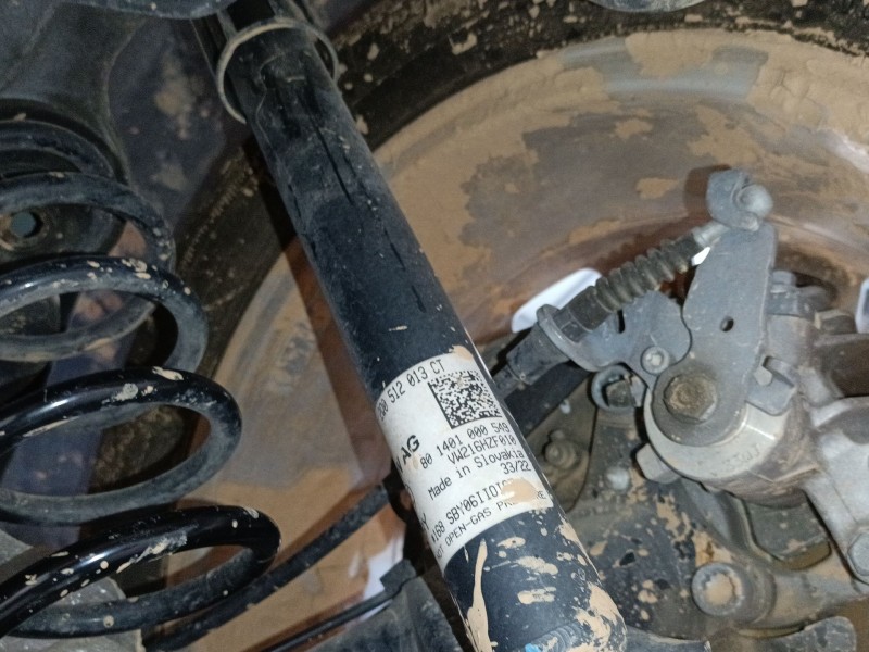 Recambio de amortiguador trasero derecho para volkswagen t-cross (c11, d31) 1.0 tsi referencia OEM IAM 2Q0512013CT  