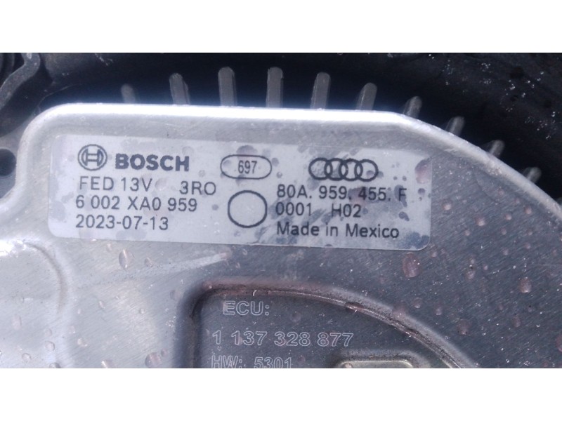Recambio de electroventilador para audi q5 (fyb, fyg) 55 tfsi e quattro referencia OEM IAM   
