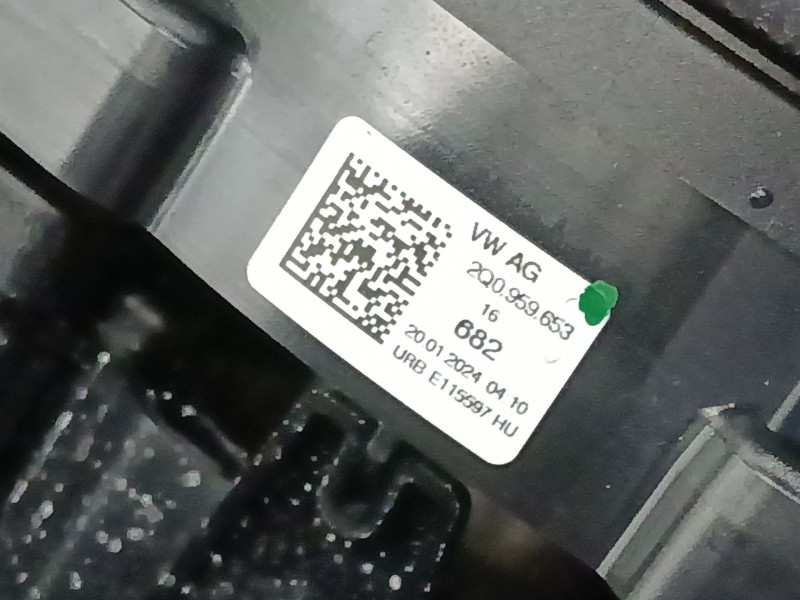 Recambio de anillo airbag para volkswagen taigo (cs1) 1.0 tsi referencia OEM IAM 2Q0959653  