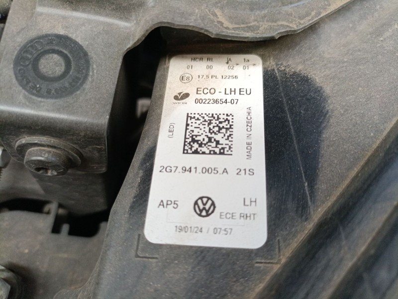 Recambio de faro izquierdo xenon para volkswagen taigo (cs1) 1.0 tsi referencia OEM IAM   