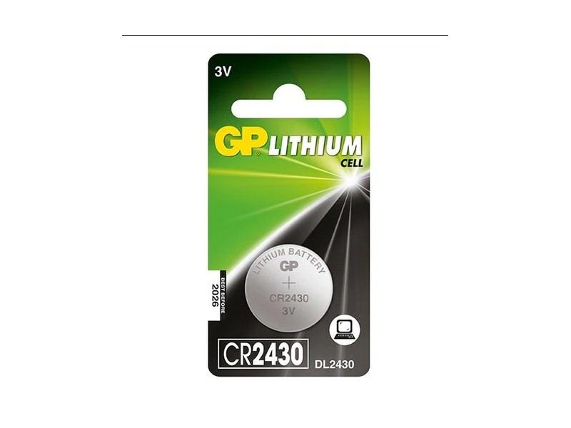 Recambio de ferreteria para universal pila boton litio cr2430 pila boton litio cr2430 referencia OEM IAM 19040816 4891199001154 
