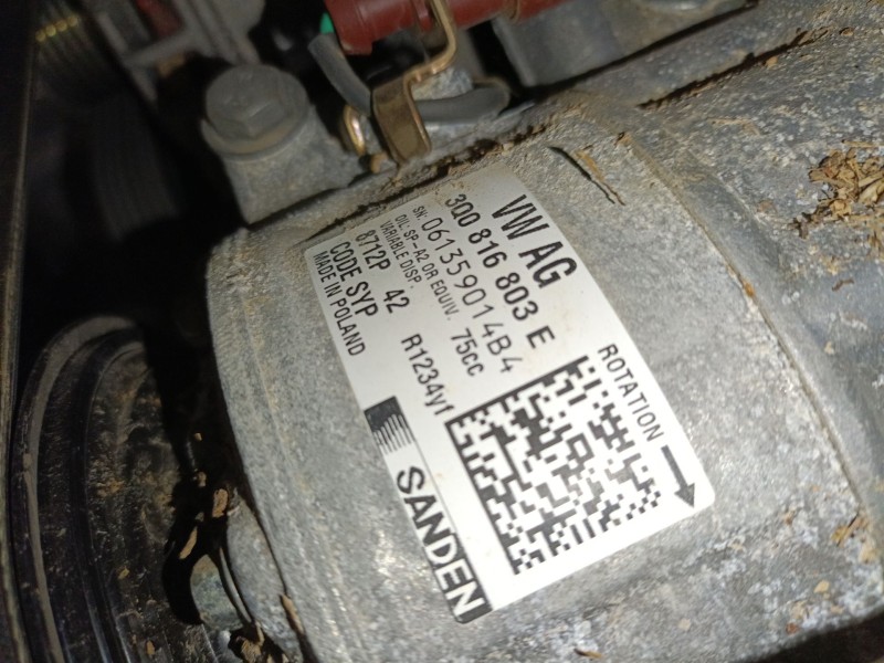 Recambio de compresor aire acondicionado para volkswagen taigo (cs1) 1.0 tsi referencia OEM IAM 3Q0816803E  