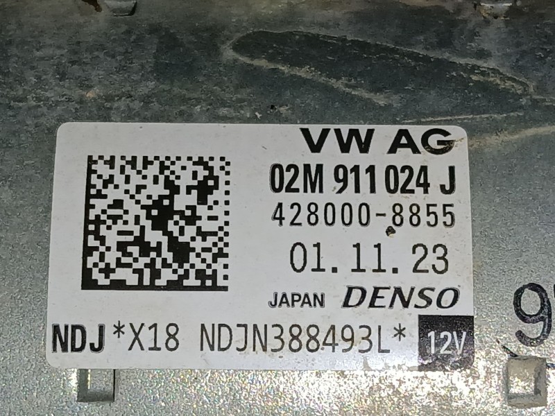 Recambio de motor arranque para volkswagen taigo (cs1) 1.0 tsi referencia OEM IAM 02M911024J  