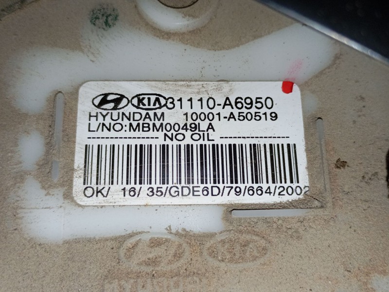 Recambio de aforador para kia cee´d (jd) 1.4 crdi 90 referencia OEM IAM   