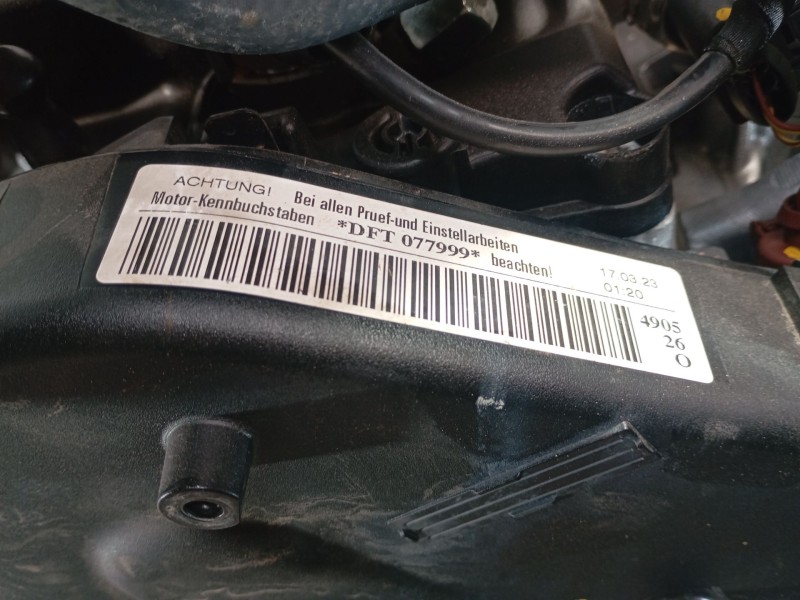 Recambio de motor completo para audi q3 (8ub, 8ug) 2.0 tdi quattro referencia OEM IAM DFT  