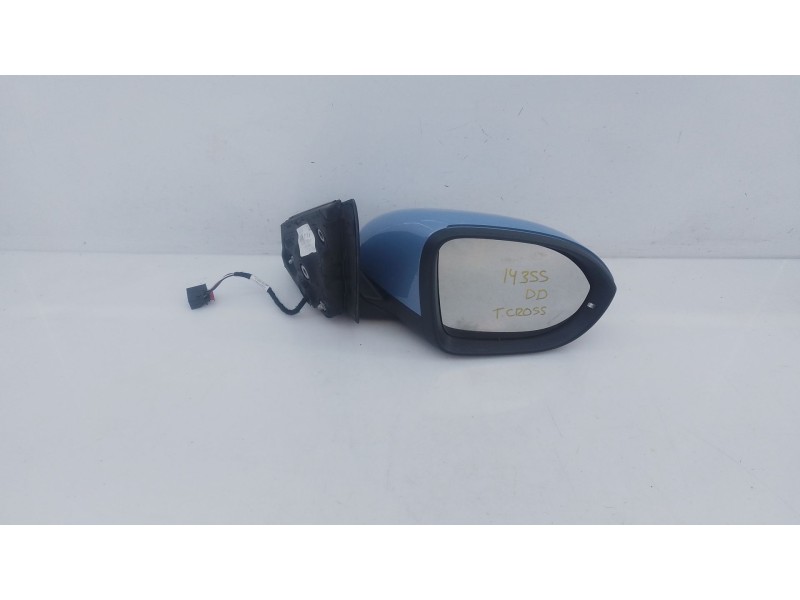 Recambio de retrovisor derecho electrico para volkswagen t-cross (c11, d31) 1.0 tsi referencia OEM IAM   