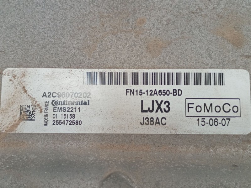 Recambio de centralita motor uce para ford ecosport 1.5 ti referencia OEM IAM   