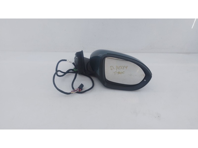 Recambio de retrovisor derecho electrico para volkswagen t-roc (a11, d11) 1.5 tsi referencia OEM IAM   