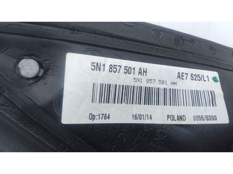 Recambio de retrovisor izquierdo electrico para volkswagen tiguan (5n_) 2.0 tdi referencia OEM IAM   