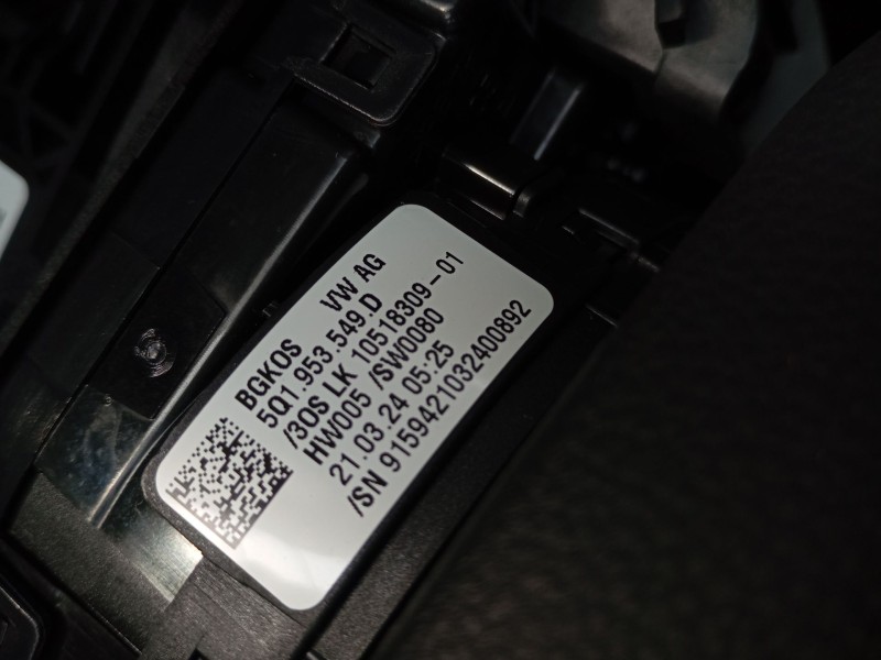 Recambio de anillo airbag para volkswagen caddy v furgoneta/monovolumen (sba, sbh) 2.0 tdi bmt referencia OEM IAM   