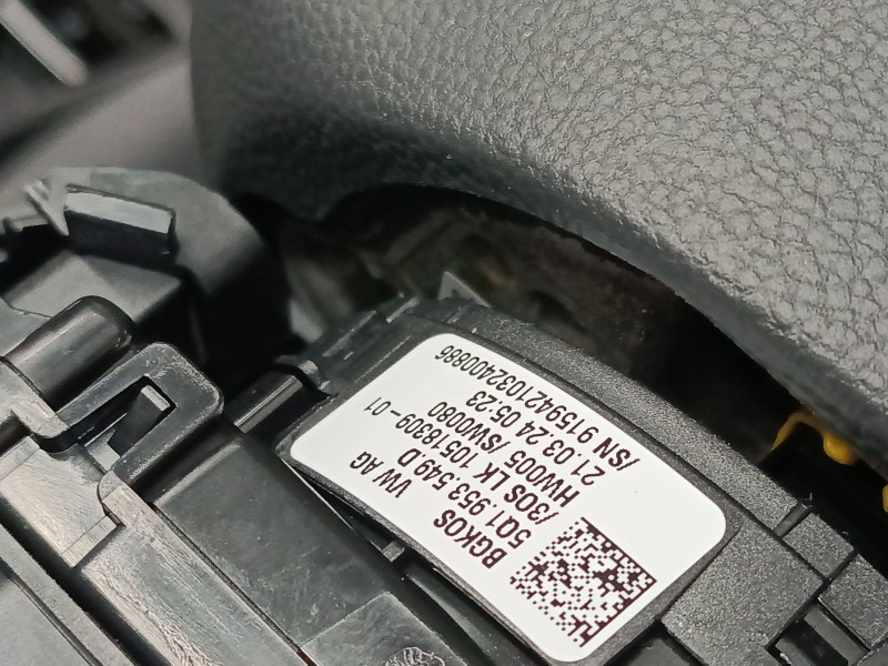 Recambio de anillo airbag para volkswagen caddy v furgoneta/monovolumen (sba, sbh) 2.0 tdi bmt referencia OEM IAM 5Q1953549D  