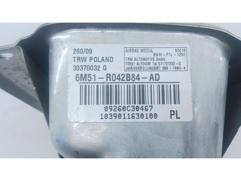 Recambio de airbag delantero derecho para ford kuga i 2.0 tdci referencia OEM IAM   