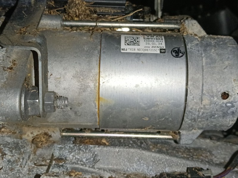 Recambio de motor arranque para volkswagen caddy v furgoneta/monovolumen (sba, sbh) 2.0 tdi bmt referencia OEM IAM 02M911024B  