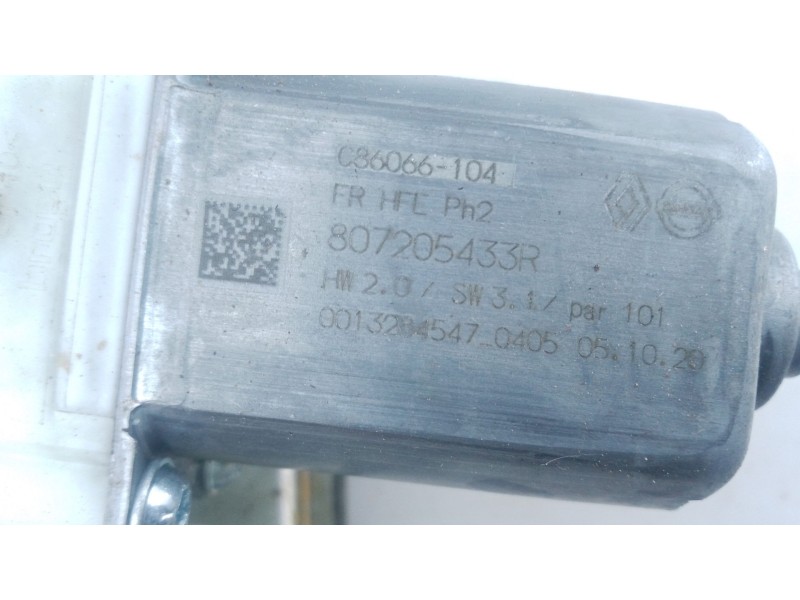 Recambio de elevalunas delantero derecho para renault kadjar (ha_, hl_) 1.5 blue dci 115 referencia OEM IAM   