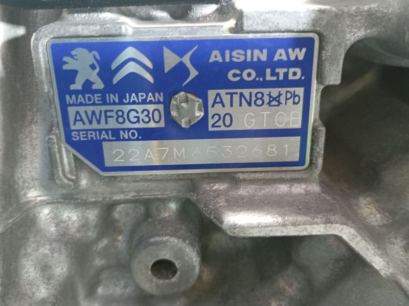 Recambio de caja cambios para peugeot 5008 ii (mc_, mj_, mr_, m4_) 1.5 bluehdi 130 (mcyhzj, mcyhzr, mcyhzx) referencia OEM IAM 2