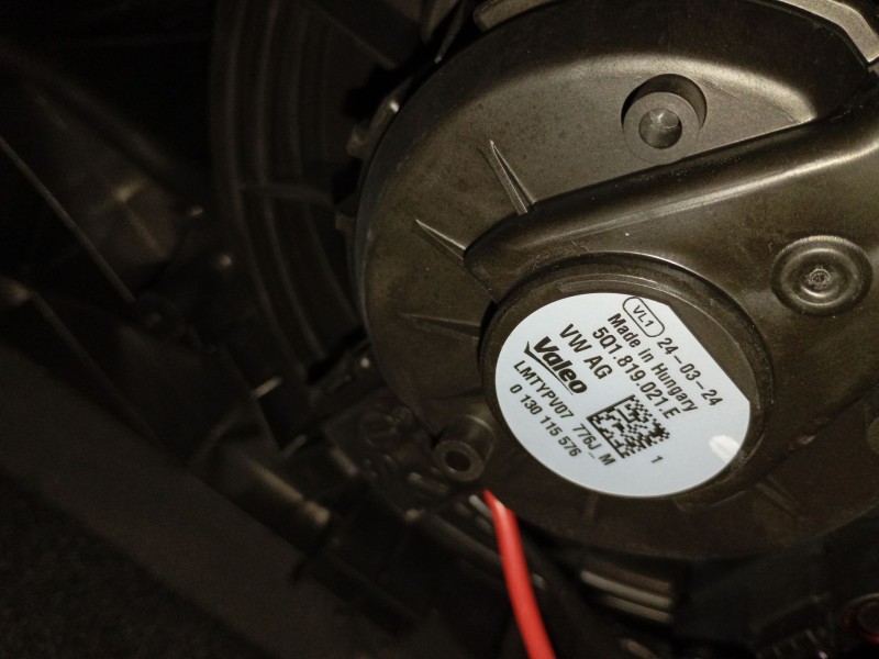 Recambio de ventilador calefaccion para volkswagen caddy v furgoneta/monovolumen (sba, sbh) 2.0 tdi bmt referencia OEM IAM   