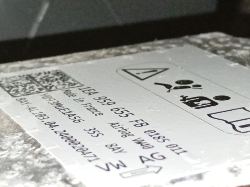 Recambio de kit airbag para volkswagen caddy v furgoneta/monovolumen (sba, sbh) 2.0 tdi bmt referencia OEM IAM 1EA959655FB  