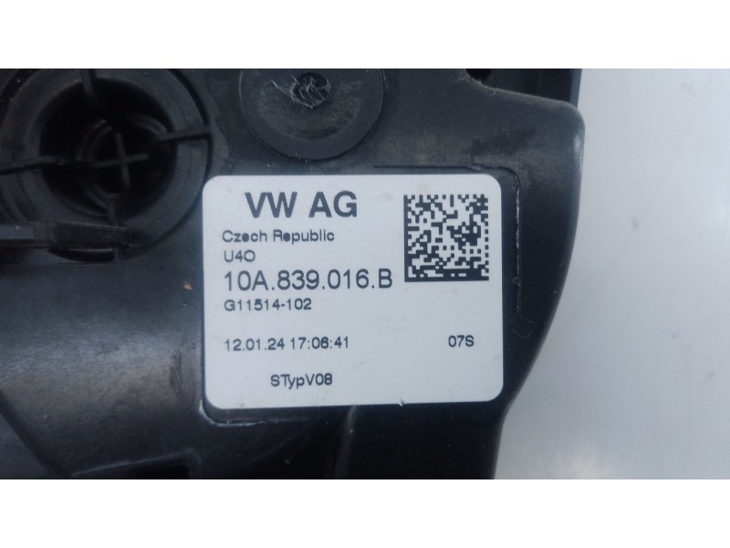 Recambio de cerradura puerta trasera derecha para volkswagen t-cross (c11, d31) 1.0 tsi referencia OEM IAM   