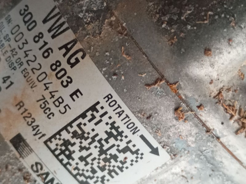 Recambio de compresor aire acondicionado para volkswagen caddy v furgoneta/monovolumen (sba, sbh) 2.0 tdi bmt referencia OEM IAM