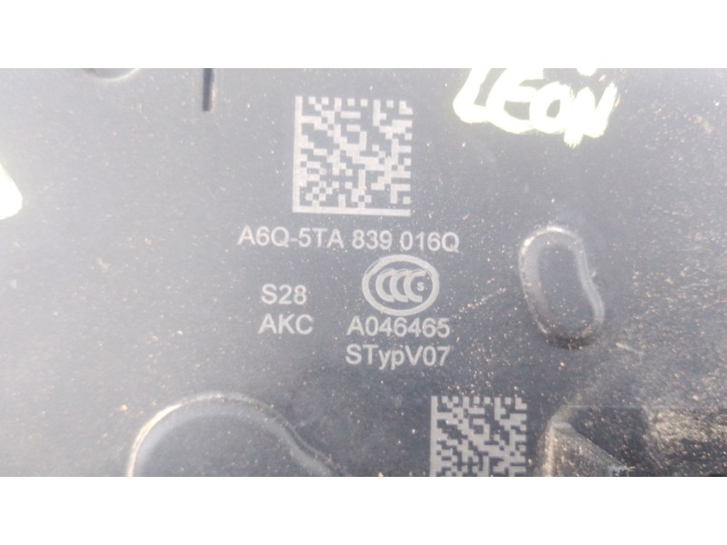 Recambio de cerradura puerta trasera derecha para seat leon (kl1, klg) 1.5 tsi referencia OEM IAM   