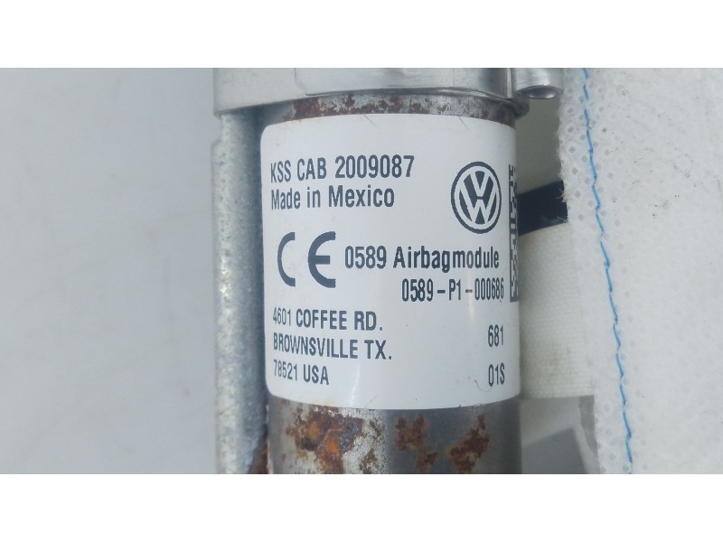 Recambio de airbag cortina delantero derecho para volkswagen tiguan allspace (bw2, bj2) 2.0 tdi 4motion referencia OEM IAM   