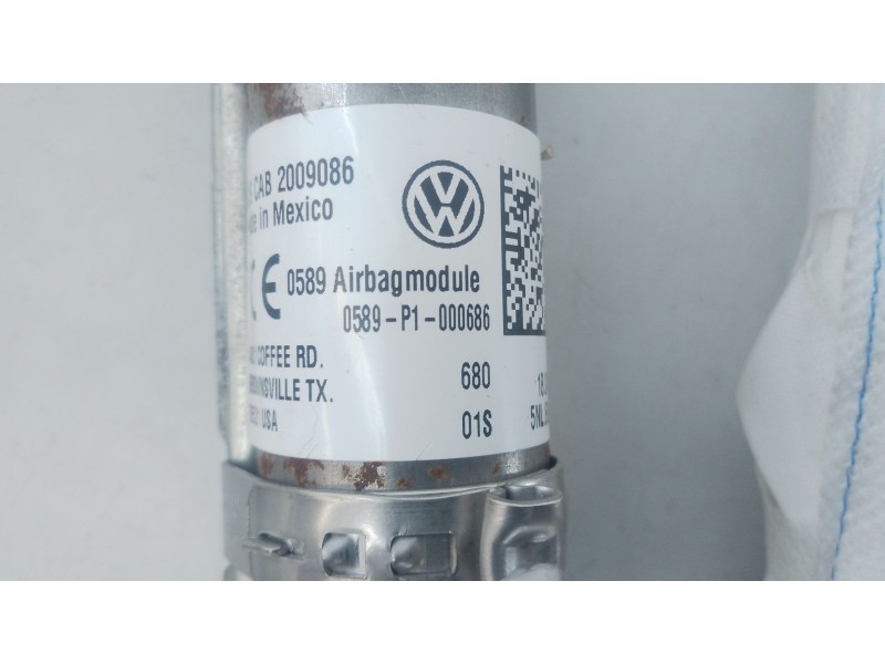 Recambio de airbag cortina delantero izquierdo para volkswagen tiguan allspace (bw2, bj2) 2.0 tdi 4motion referencia OEM IAM   