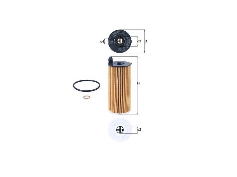 Recambio de filtro aceite para bmw 1 (e81) 116 d referencia OEM IAM A211029 757522359245 4057635006590 T1-2-B NUEVO