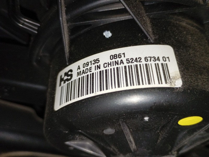 Recambio de ventilador calefaccion para opel insignia a (g09) 2.0 cdti (68) referencia OEM IAM 5242673401 A091350861 