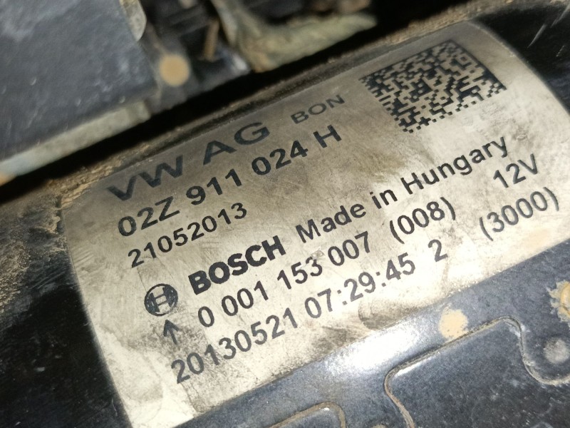 Recambio de motor arranque para volkswagen touran (1t3) 1.6 tdi referencia OEM IAM   