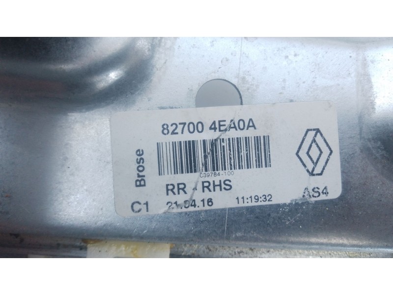 Recambio de elevalunas trasero derecho para renault kadjar (ha_, hl_) 1.6 dci 130 referencia OEM IAM   