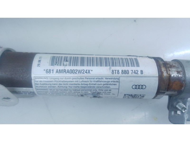 Recambio de airbag cortina delantero derecho para audi a5 sportback (8t) 2.0 tdi (105kw) referencia OEM IAM   