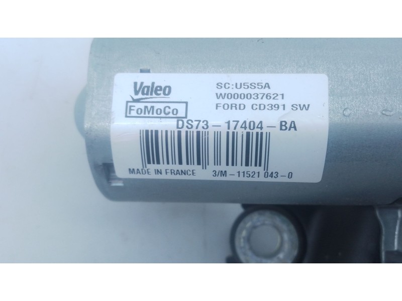 Recambio de motor limpia trasero para ford kuga iii (dfk) 2.5 duratec plug-in-hybrid referencia OEM IAM DS7317404BA  