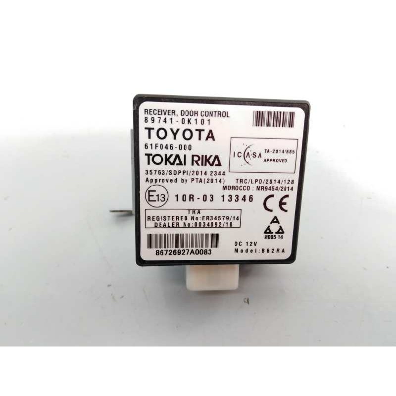 Recambio de modulo electronico para toyota hilux (kun) referencia OEM IAM 897410K01 61F046000 