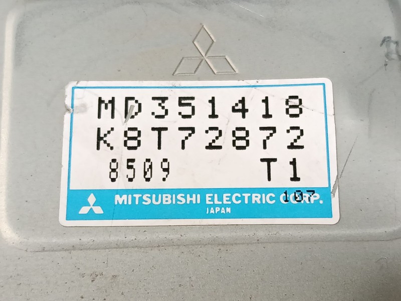 Recambio de centralita motor uce para mitsubishi l200 (k7_t, k6_t, k5_t) 2.5 td 4wd (k74t) referencia OEM IAM MD351418 K8T72872 