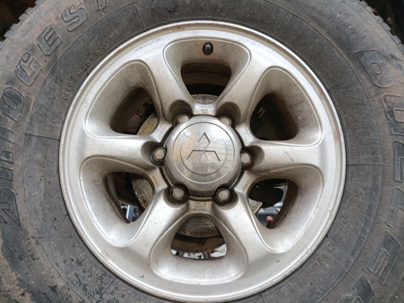 Recambio de llanta sin neumatico para mitsubishi l200 (k7_t, k6_t, k5_t) 2.5 td 4wd (k74t) referencia OEM IAM 15 PULGADAS  