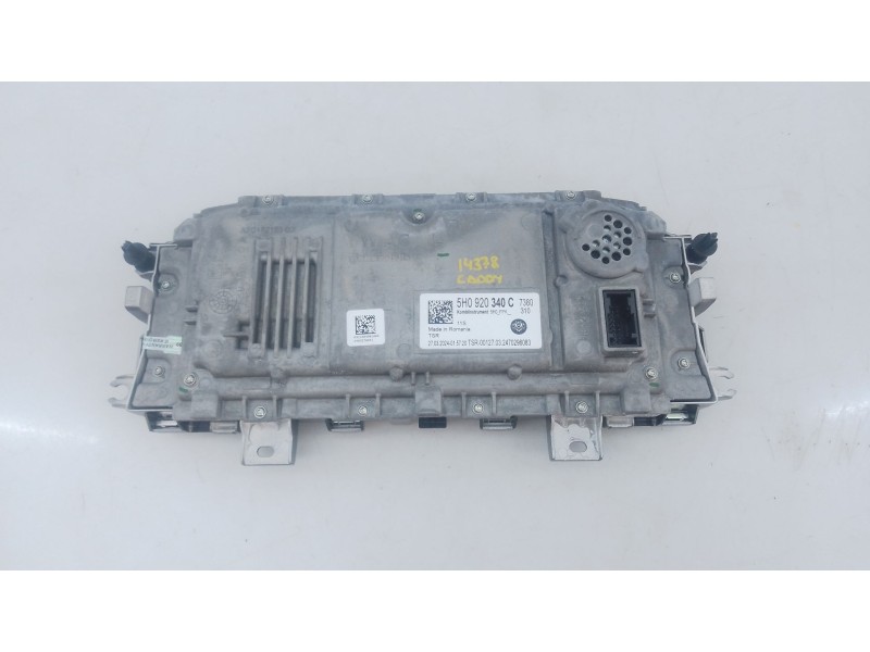 Recambio de cuadro instrumentos para volkswagen caddy v furgoneta/monovolumen (sba, sbh) 2.0 tdi bmt referencia OEM IAM 5H092034