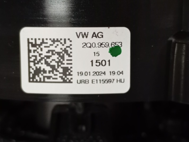 Recambio de anillo airbag para skoda scala (nw1) 1.0 tsi referencia OEM IAM 2Q0959653  