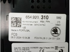 Recambio de cuadro instrumentos para skoda scala (nw1) 1.0 tsi referencia OEM IAM    2