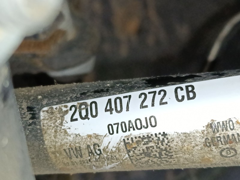 Recambio de transmision delantera derecha para skoda scala (nw1) 1.0 tsi referencia OEM IAM 2Q0407272CB  